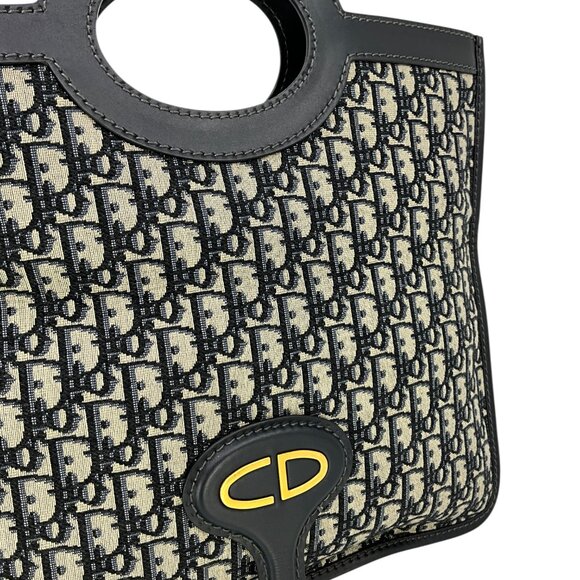 Christian Dior Oblique Fold Over Clutch - Picture 9 of 12